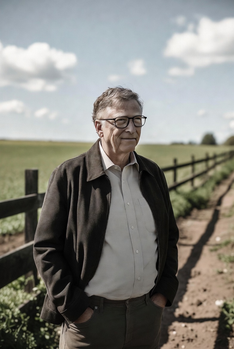 BILL GATES OWNS THE MOST FARMLAND IN THE US.